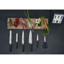 ZWILLING 7-tlg, Selbstschärfender Messerblock,