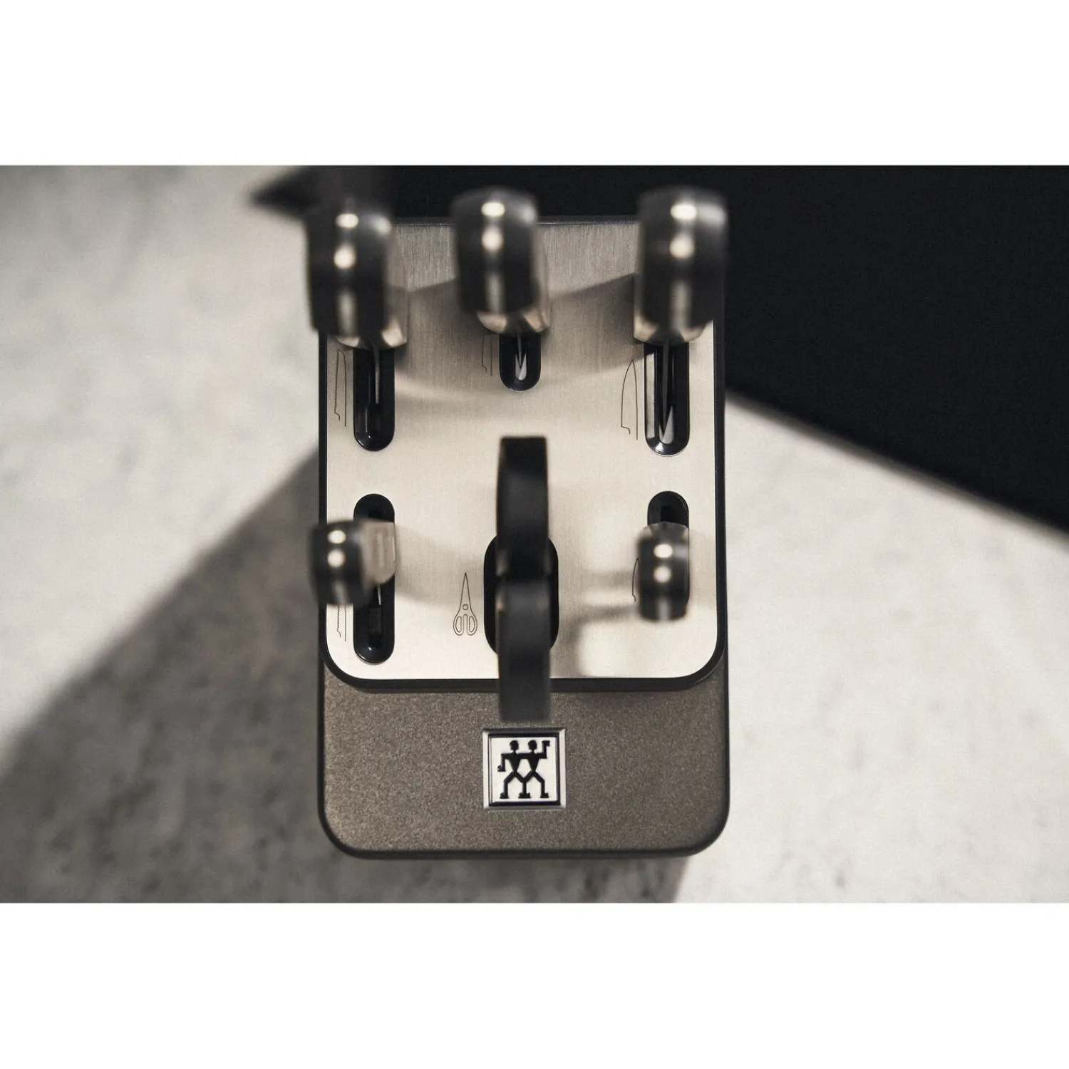 ZWILLING 7-tlg, Selbstschärfender Messerblock,