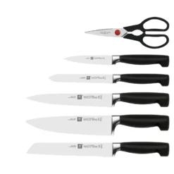 ZWILLING 7-tlg, Selbstschärfender Messerblock,