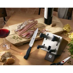 ZWILLING 7-tlg, Selbstschärfender Messerblock,