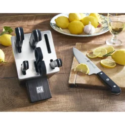ZWILLING 7-tlg, Selbstschärfender Messerblock,