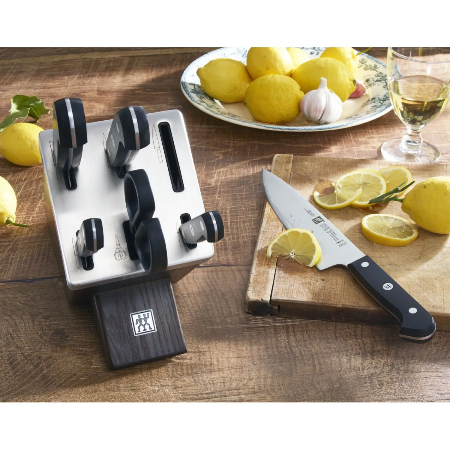 ZWILLING 7-tlg, Selbstschärfender Messerblock,