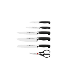 ZWILLING 7-tlg, Selbstschärfender Messerblock,