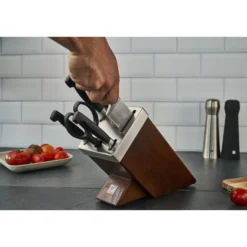 ZWILLING 7-tlg, Selbstschärfender Messerblock,