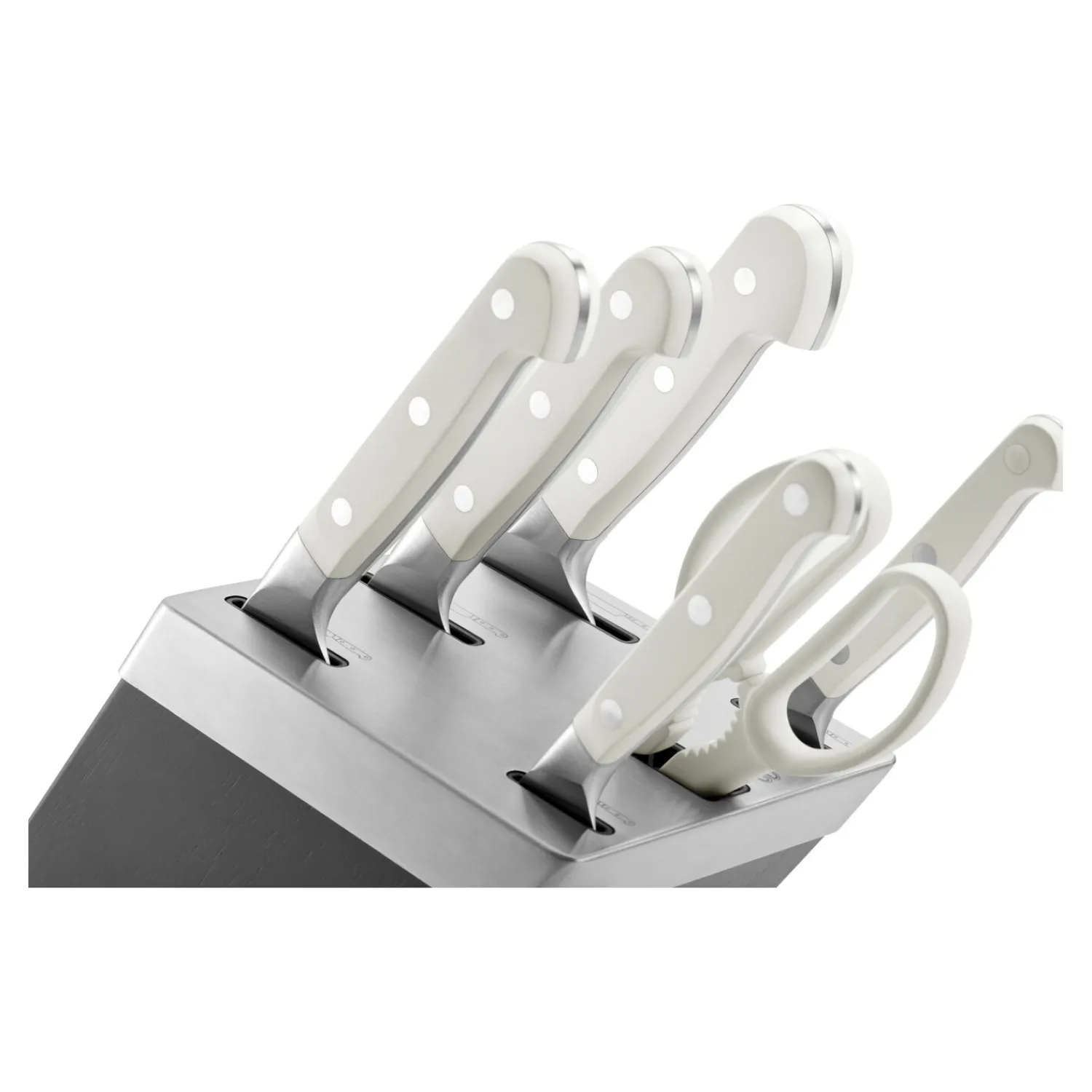 ZWILLING 7-tlg, Selbstschärfender Messerblock, Schwarz