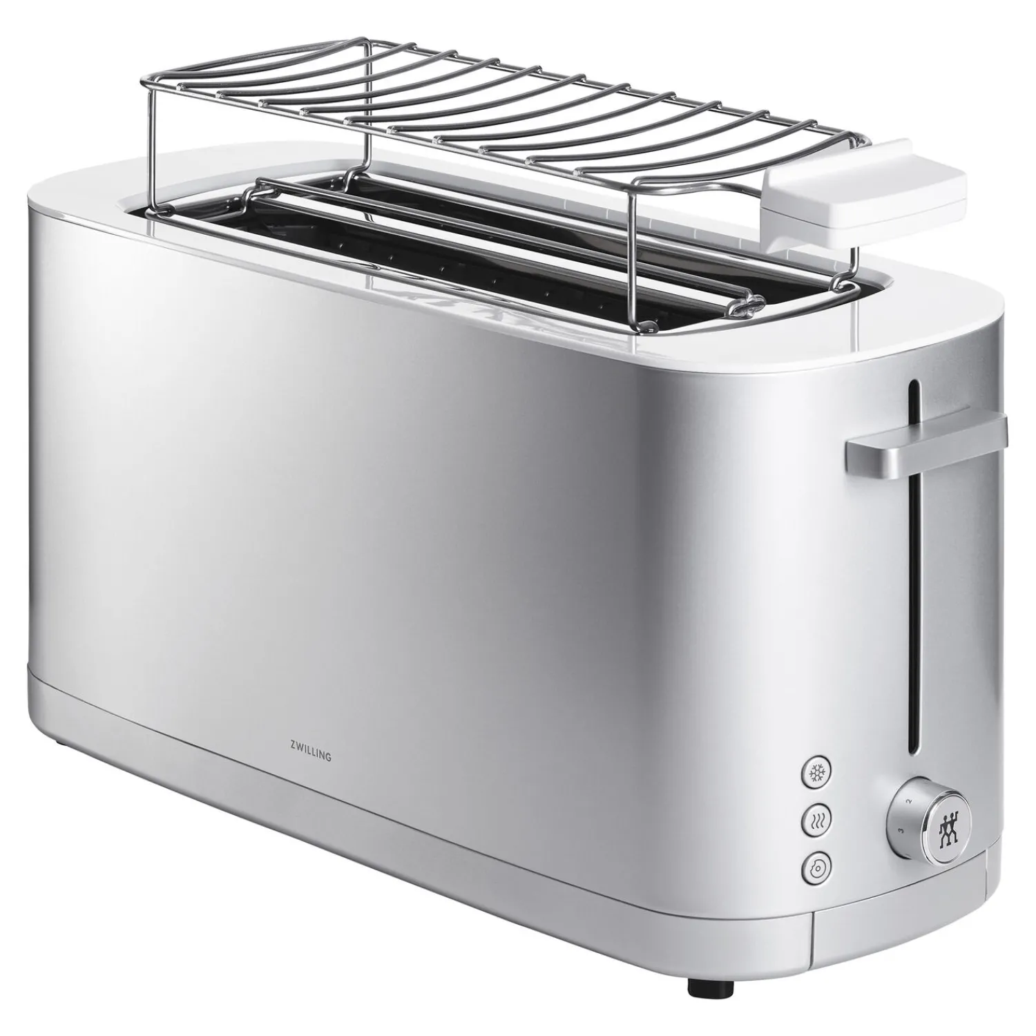 ZWILLING Toaster mit Brötchenaufsatz, 2 Schlitze lang,