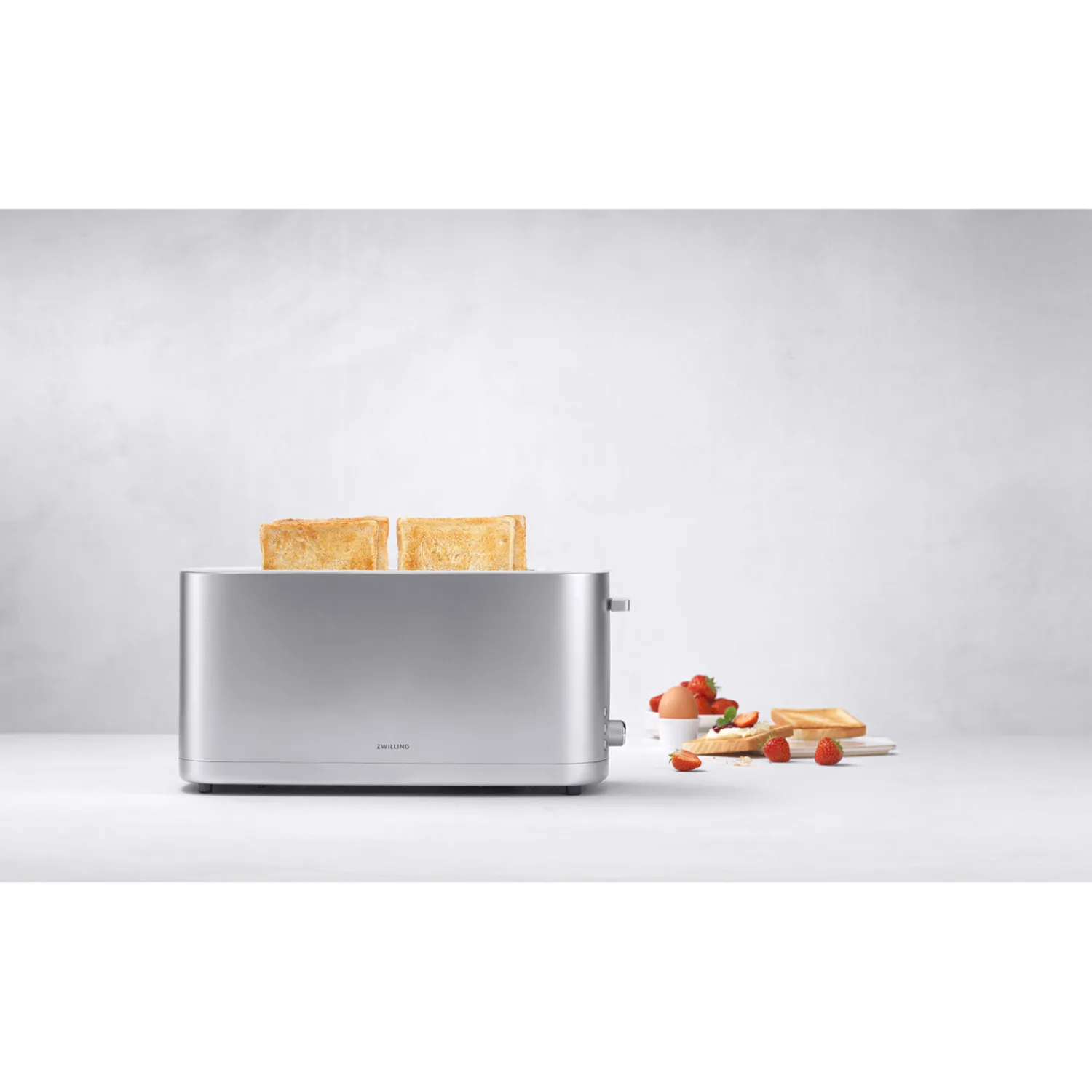 ZWILLING Toaster mit Brötchenaufsatz, 2 Schlitze lang,