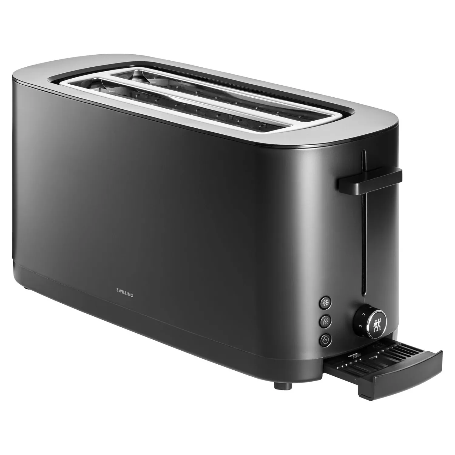 ZWILLING Toaster mit Brötchenaufsatz, 2 Schlitze lang,