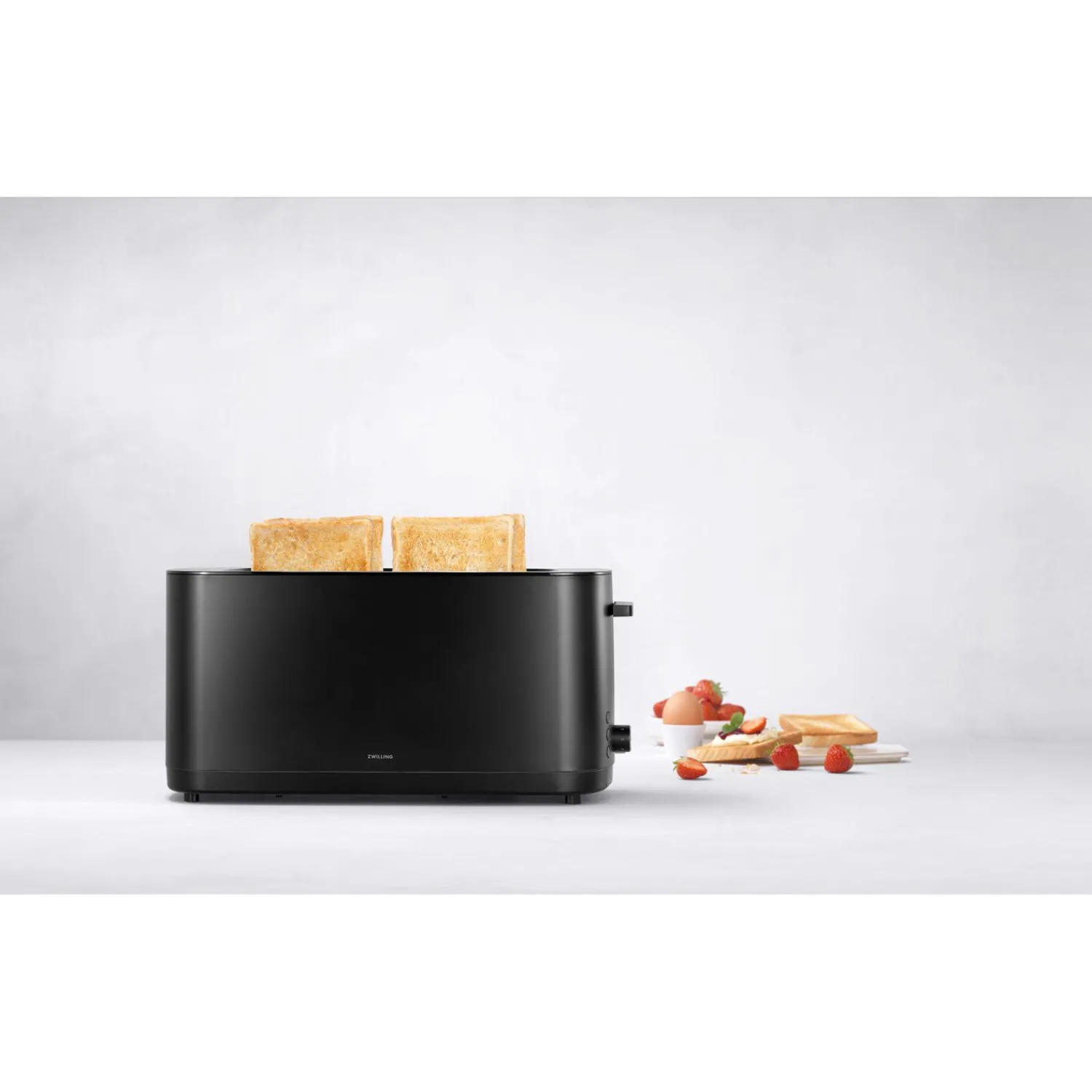 ZWILLING Toaster mit Brötchenaufsatz, 2 Schlitze lang,