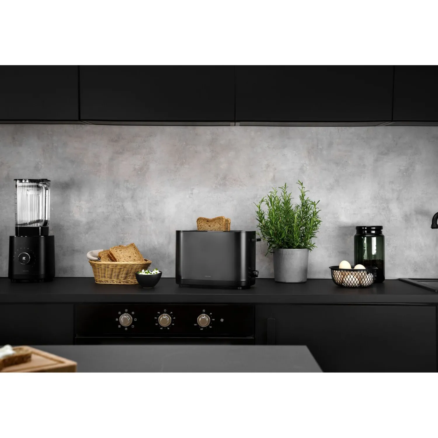 ZWILLING Toaster mit Brötchenaufsatz, 2 Schlitze kurz,