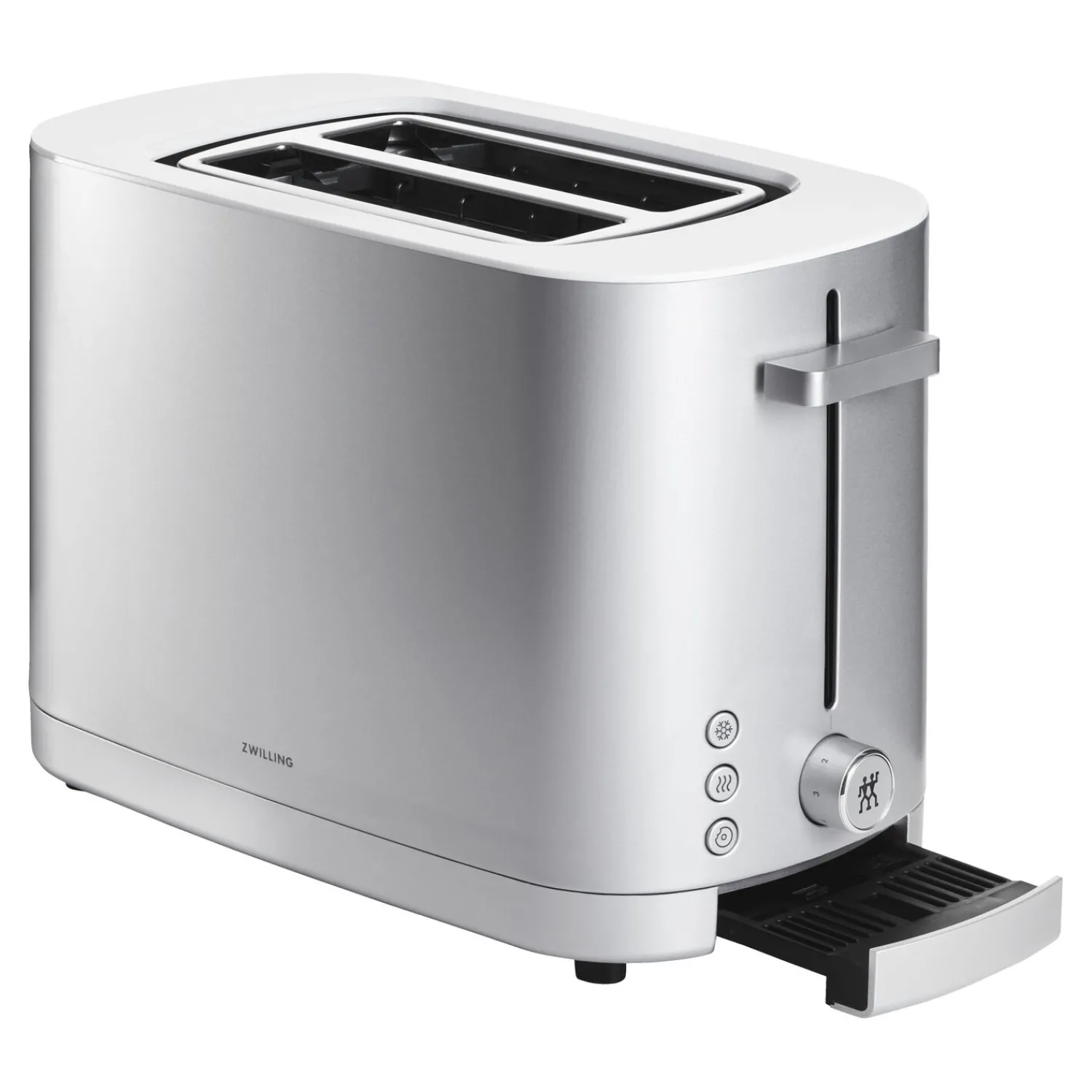 ZWILLING Toaster, 2 Schlitze kurz, Silber