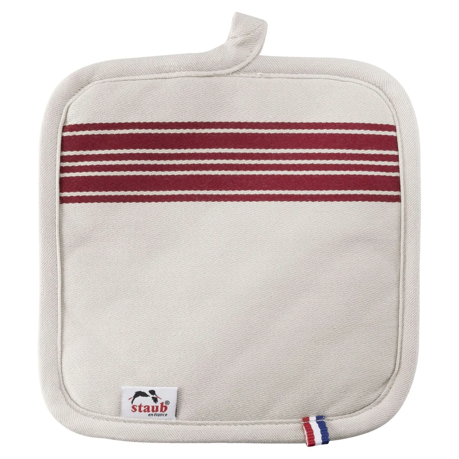 Staub Topflappen Set 21 cm x 21 cm / 2-tlg, Baumwolle