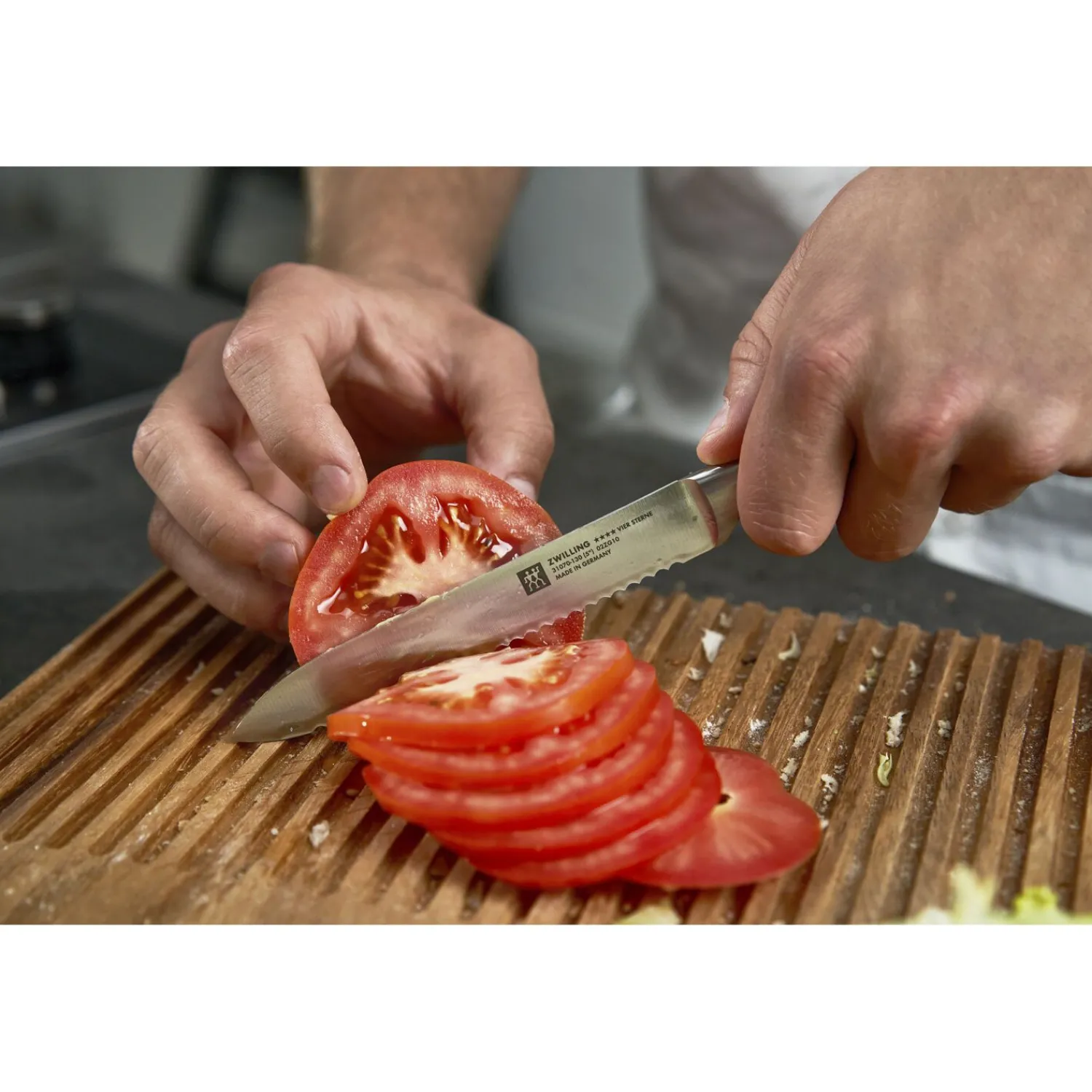 ZWILLING Universalmesser 13 cm, Wellenschliff