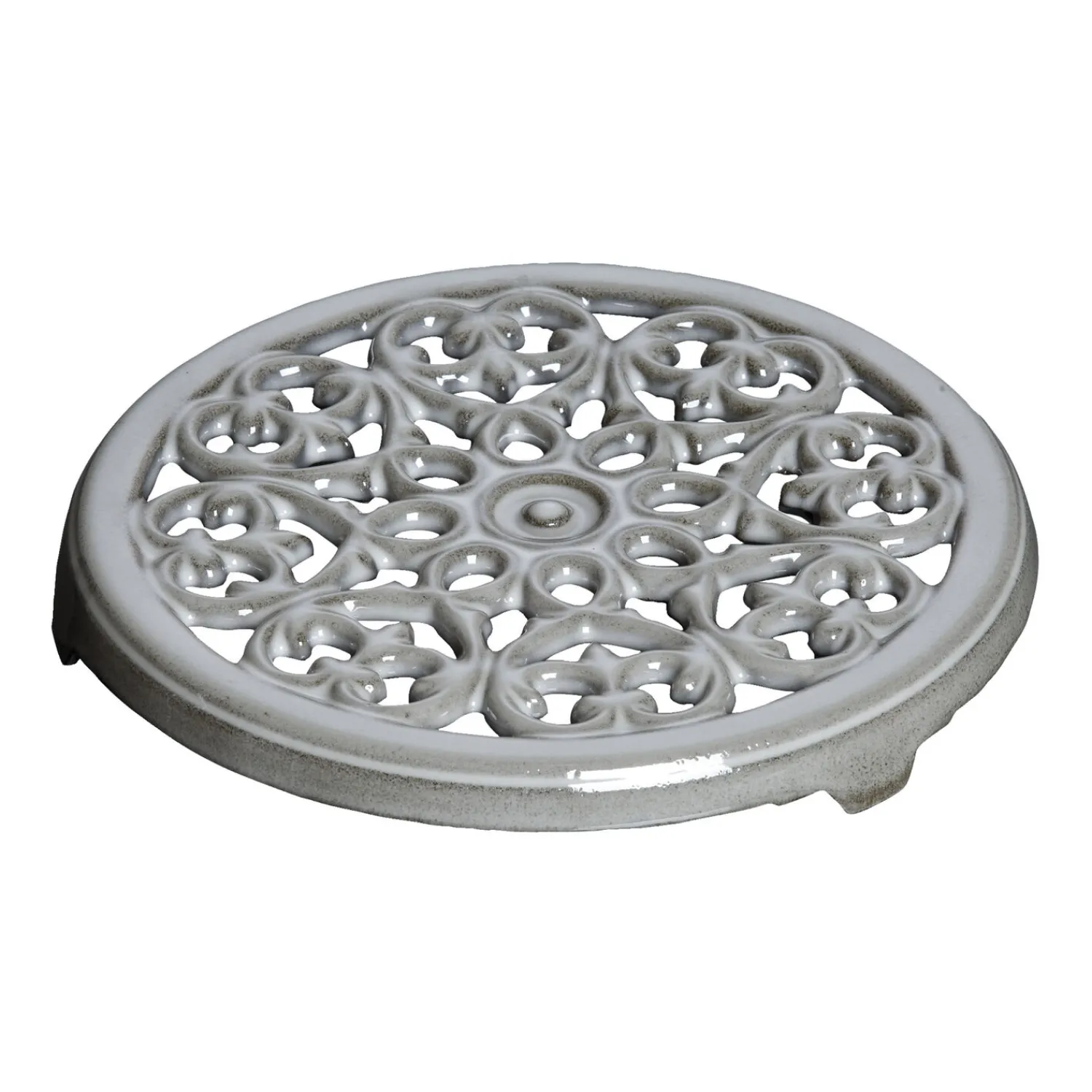 Staub Untersetzer 23 cm, rund, Gusseisen