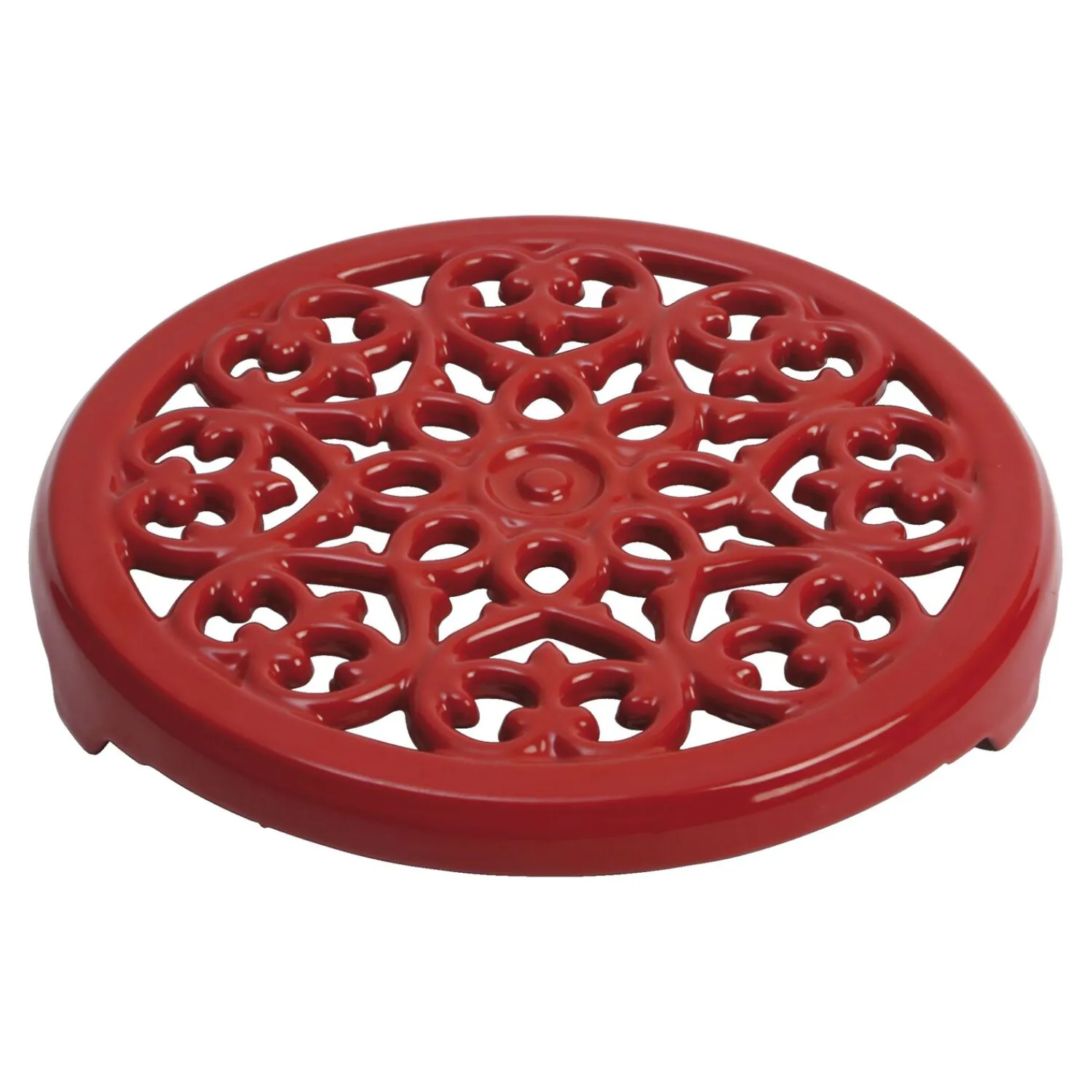 Staub Untersetzer 23 cm, rund, Gusseisen