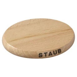 Staub Untersetzer magnetisch 15 cm, oval, Buche