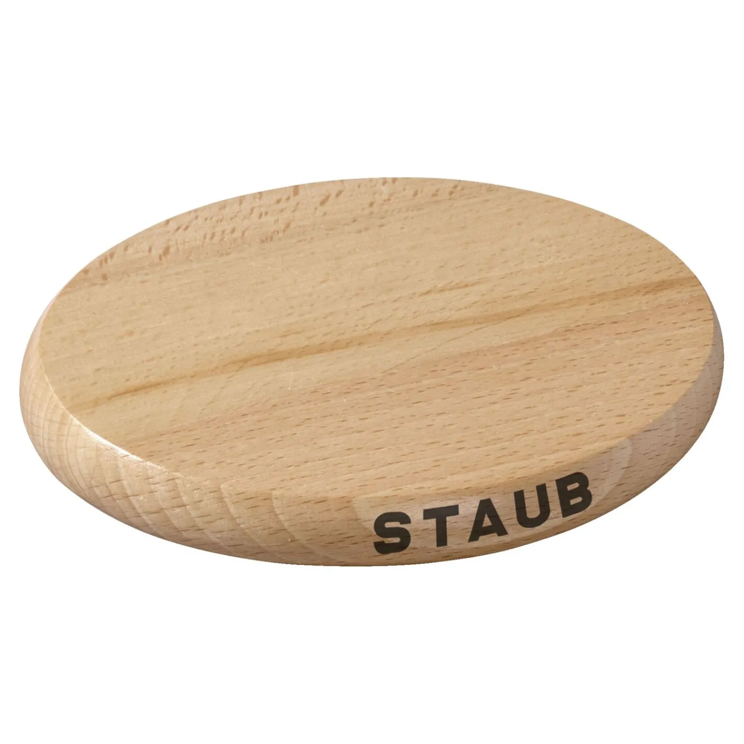 Staub Untersetzer magnetisch 15 cm, oval, Buche
