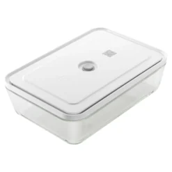 ZWILLING Vakuum Auflaufform, Glas, Grau
