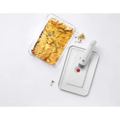 ZWILLING Vakuum Auflaufform, Glas, Rot