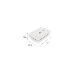 ZWILLING Vakuum Auflaufform, Glas, Rot