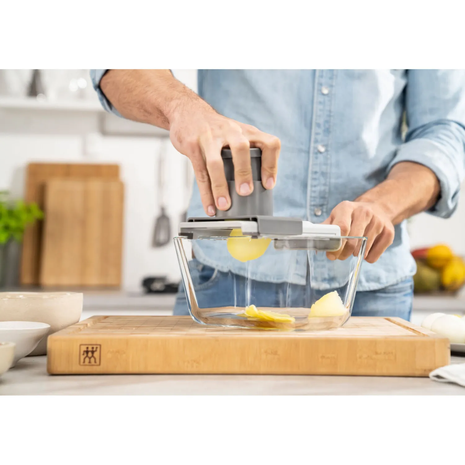 ZWILLING Vakuumbox & Küchenhelfer Set, 5-tlg. / S/M/L, Grau, Kunststoff