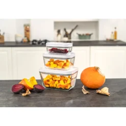 ZWILLING Vakuumbox & Küchenhelfer Set, 5-tlg. / S/M/L, Grau, Kunststoff