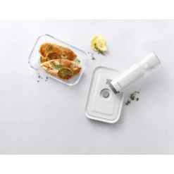 ZWILLING Vakuumbox L, Glas, Grau