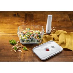 ZWILLING Vakuumbox L, Glas, Rot