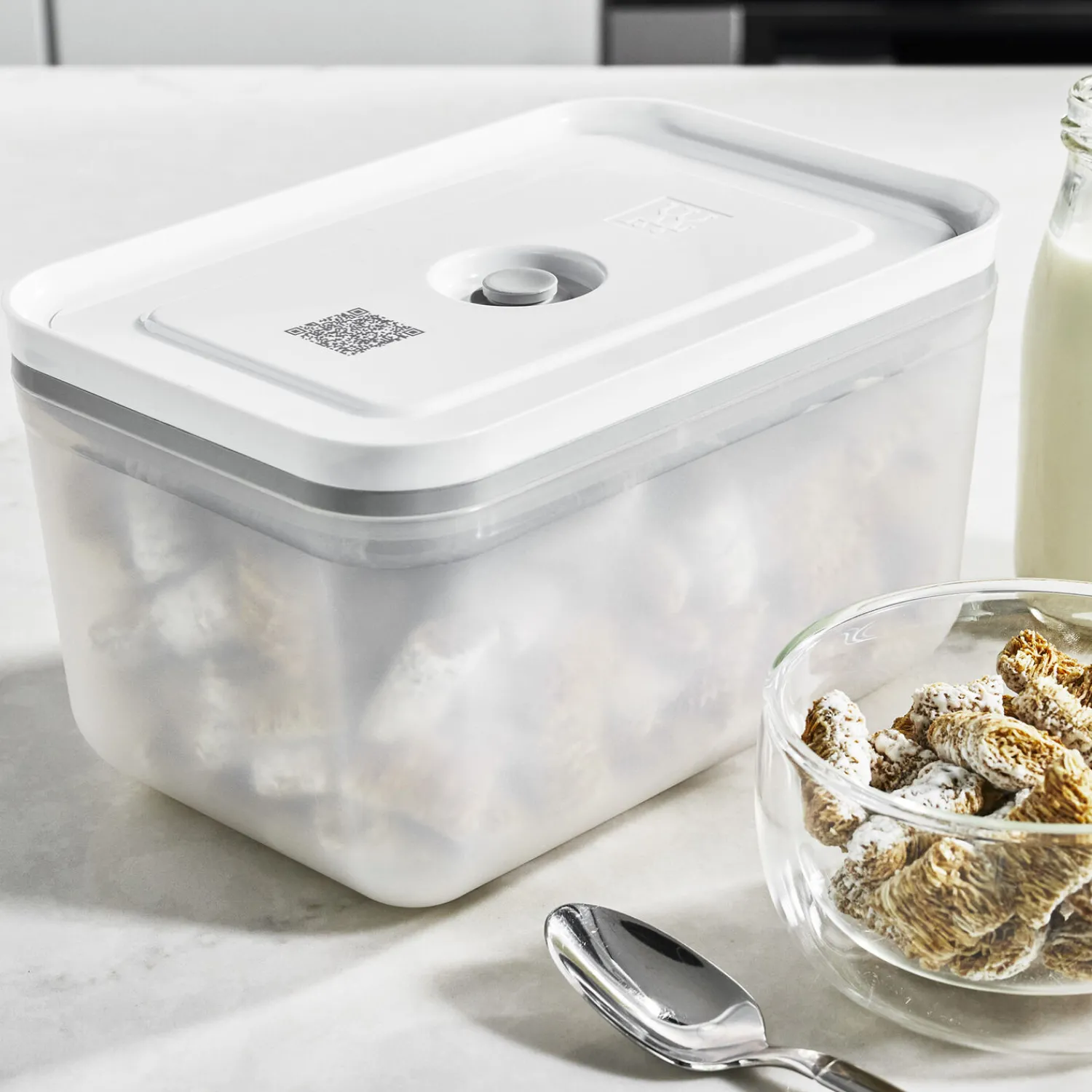 ZWILLING Vakuumbox L, Kunststoff, Semitransparent-Grau