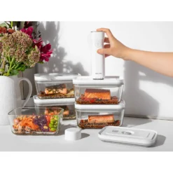 ZWILLING Vakuumbox M, Glas, Grau