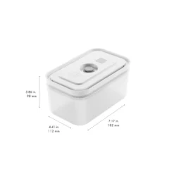 ZWILLING Vakuumbox M, Kunststoff, Semitransparent-Grau