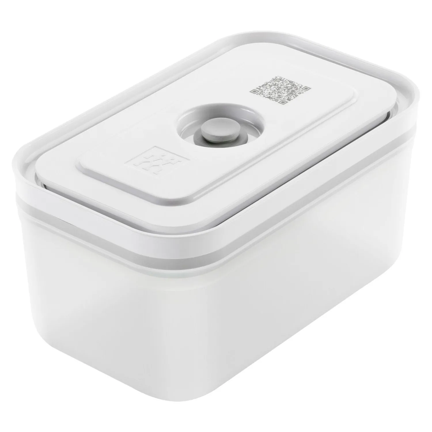 ZWILLING Vakuumbox & Pumpe Set, 6-tlg. / M, Grau/Weiß, Kunststoff