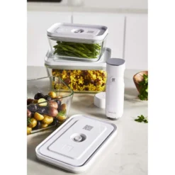 ZWILLING Vakuum Boxset, S/M/L / 3-tlg, Glas, Grau