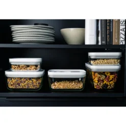 ZWILLING Vakuum Boxset, S/M/L / 3-tlg, Glas, Grau