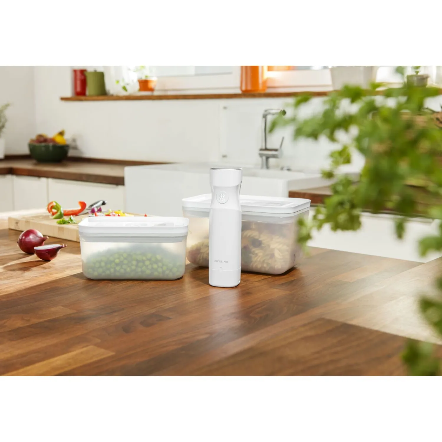 ZWILLING Vakuum Boxset, S/M/L / 3-tlg, Kunststoff, Semitransparent-Grau