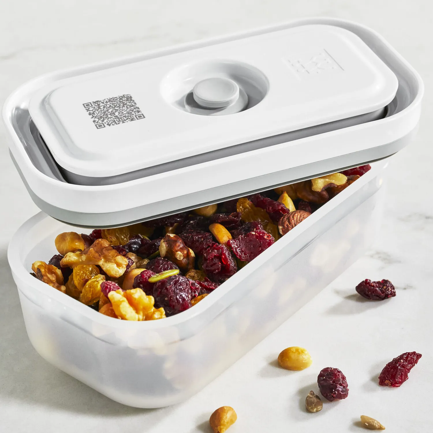ZWILLING Vakuumbox S, Kunststoff, Semitransparent-Grau
