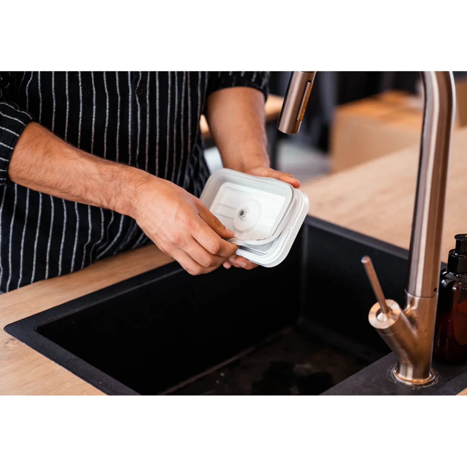 ZWILLING Vakuumbox S, Kunststoff, Semitransparent-Grau