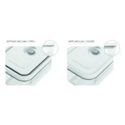 ZWILLING Vakuumbox S, Kunststoff, Semitransparent-Grau