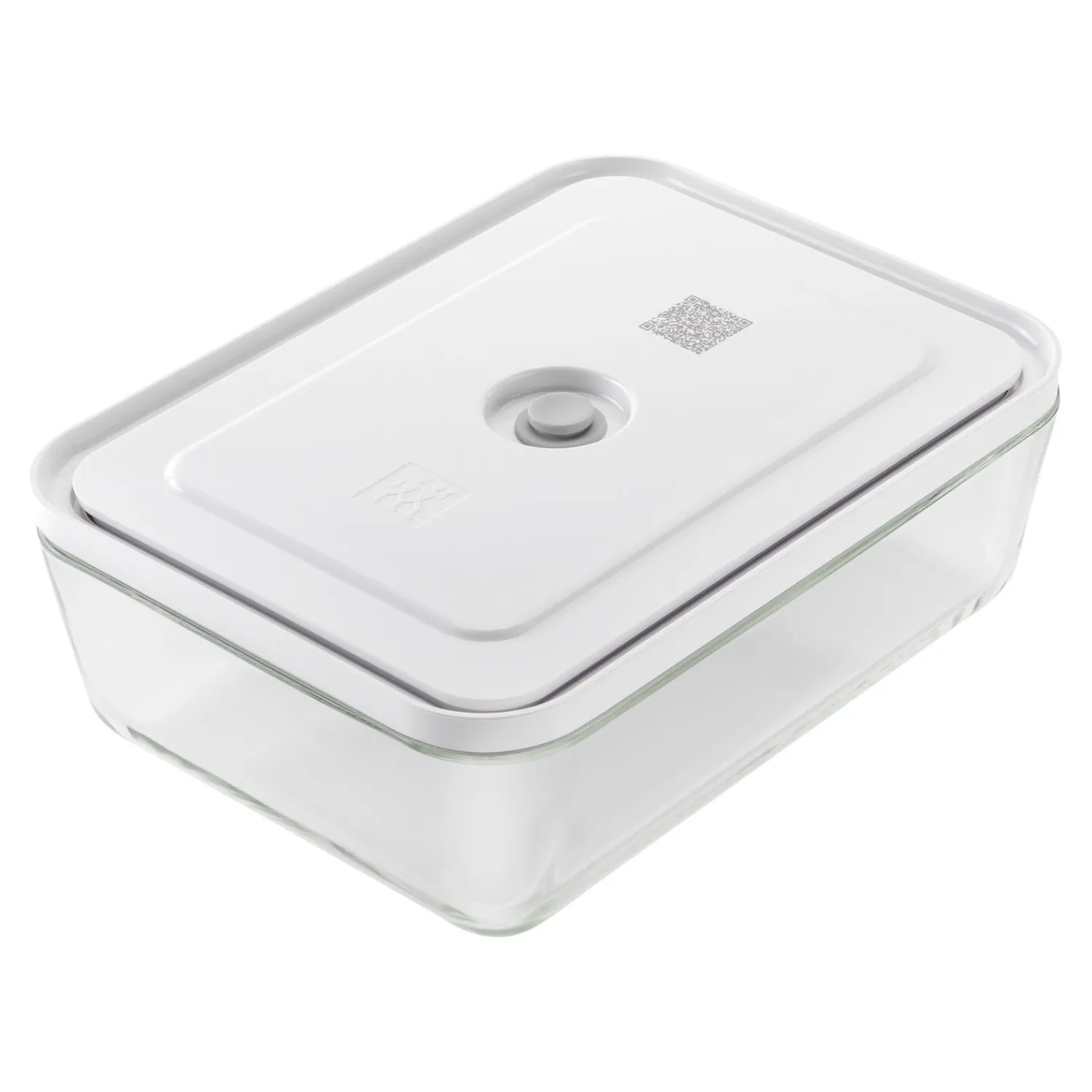ZWILLING Vakuum Kühlschrankbox, Glas, Grau