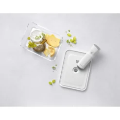 ZWILLING Vakuum Kühlschrankbox, Glas, Grau