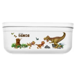 ZWILLING Vakuum Lunchbox DINOS L, Weiß-grau