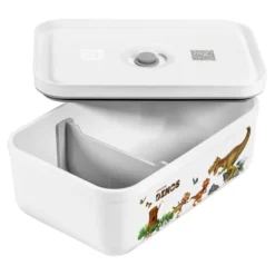 ZWILLING Vakuum Lunchbox DINOS L, Weiß-grau