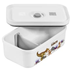 ZWILLING Vakuum Lunchbox DINOS M, Weiß-grau