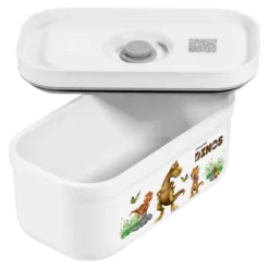 ZWILLING Vakuum Lunchbox DINOS S, Weiß-grau