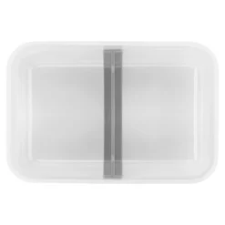 ZWILLING Vakuum Lunchbox L flach, Semitransparent-Grau