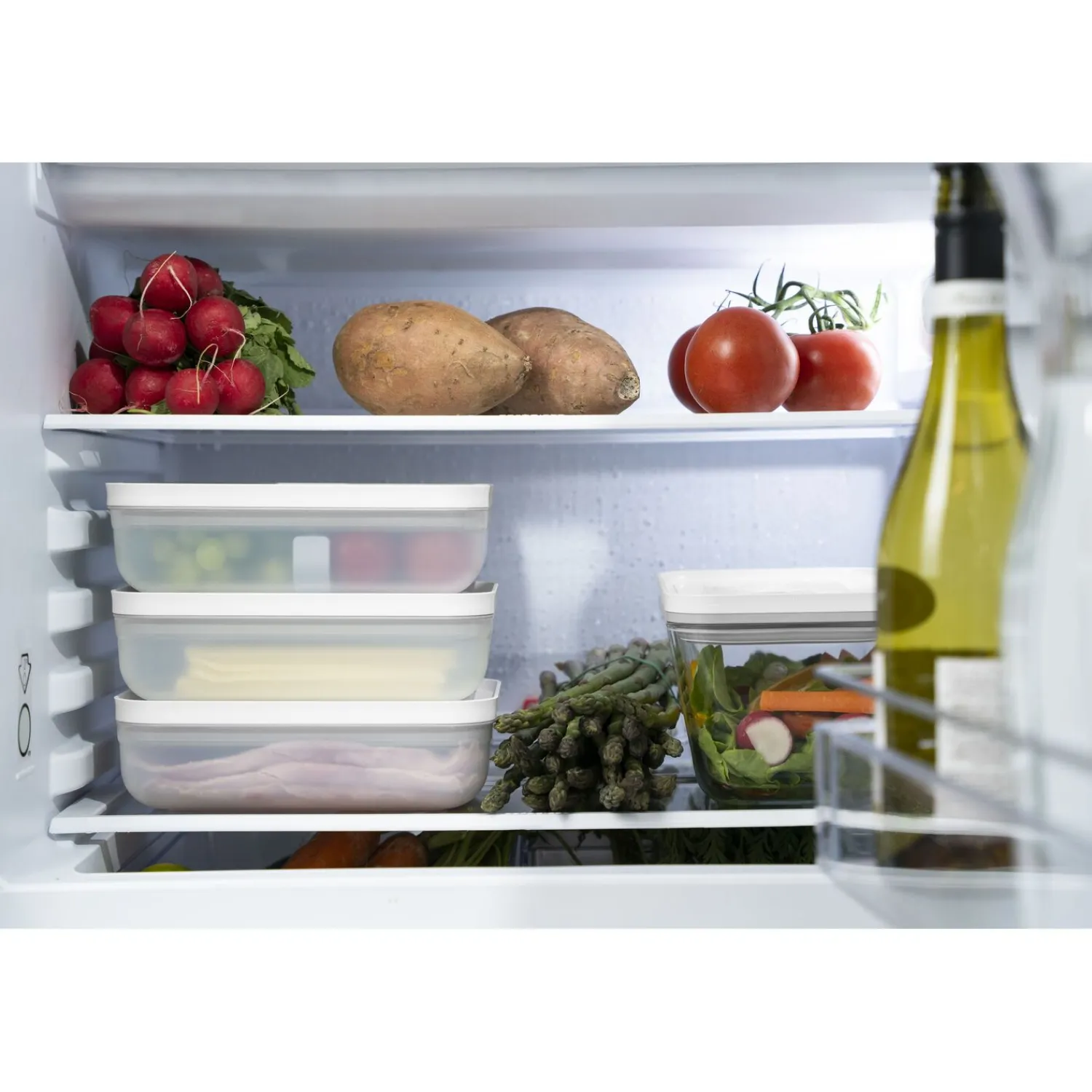 ZWILLING Vakuum Lunchbox L flach, Semitransparent-Grau
