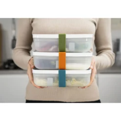 ZWILLING Vakuum Lunchbox L flach, Semitransparent-Grau
