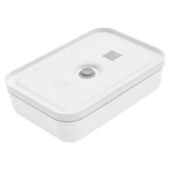 ZWILLING Vakuum Lunchbox L flach, Weiß-grau