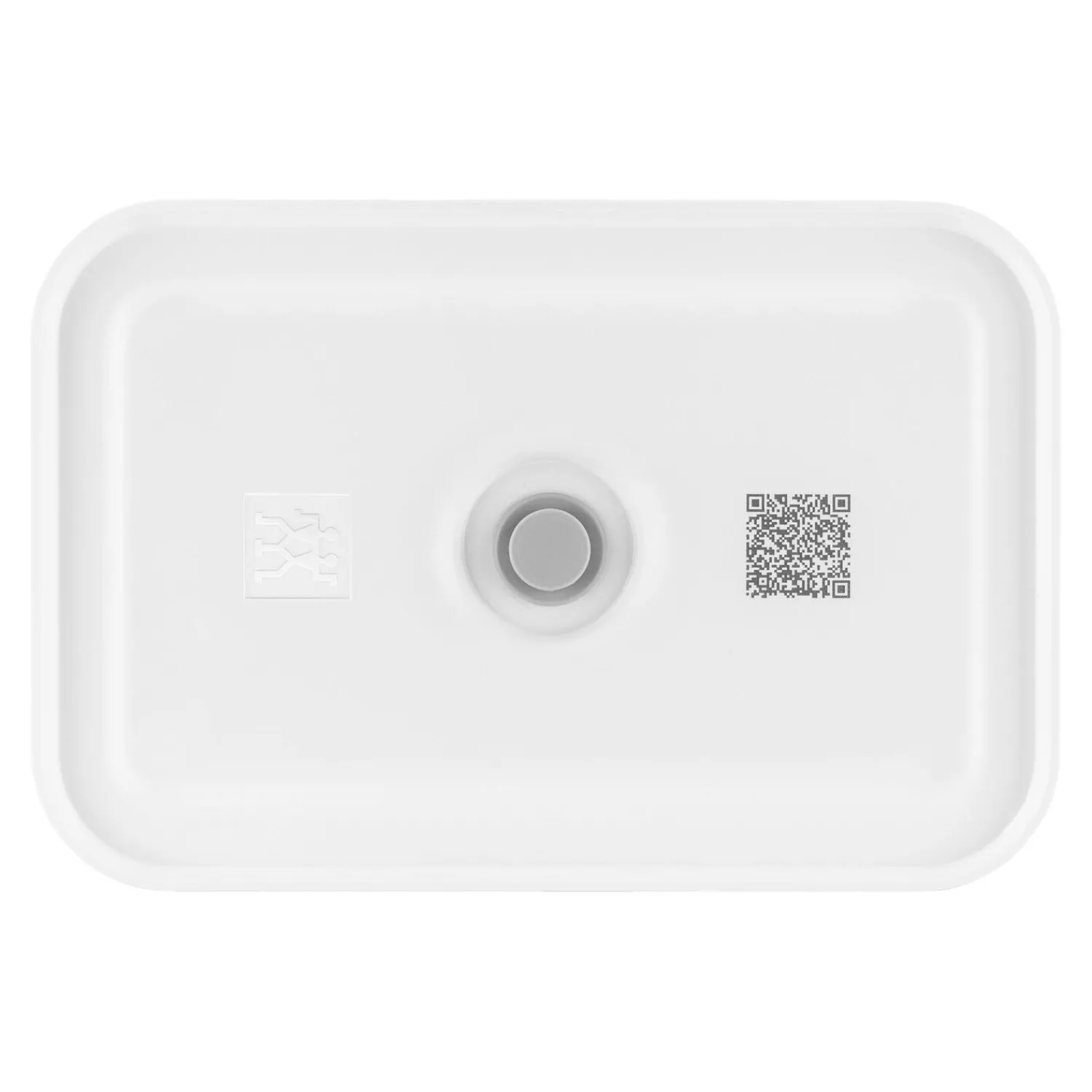 ZWILLING Vakuum Lunchbox L flach, Weiß-grau