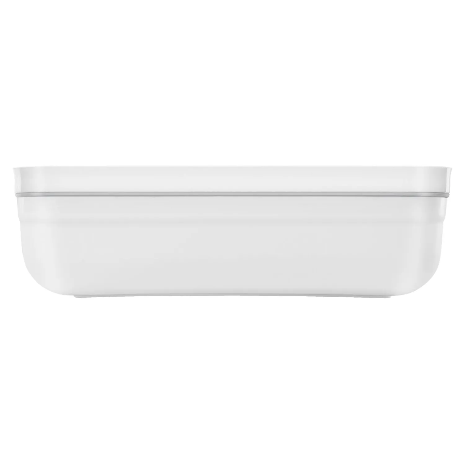 ZWILLING Vakuum Lunchbox L flach, Weiß-grau
